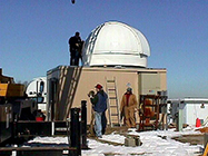 NGSLR dome installation